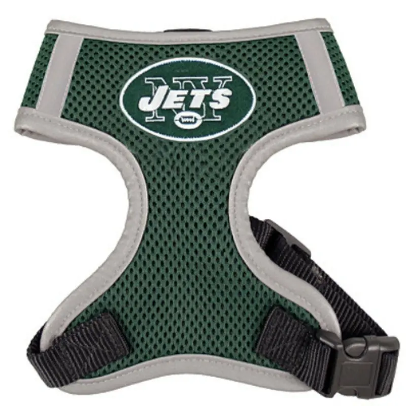 NFL New York Jets Dog Mesh Harness Small