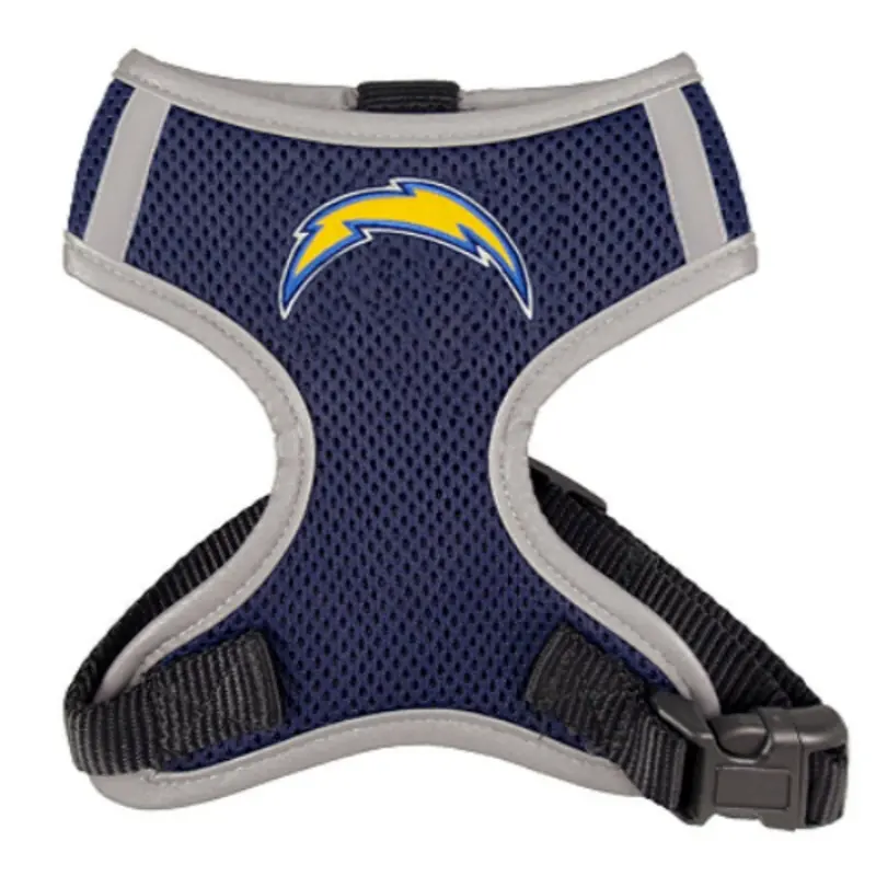 NFL San Diego Chargers Dog Mesh Harness Small