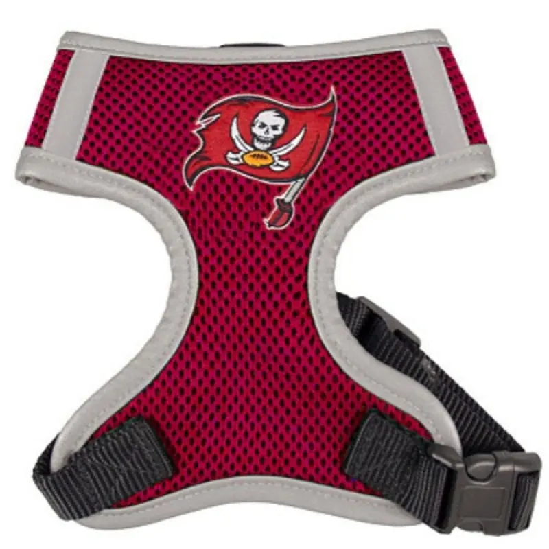 NFL Tampa Bay Buccaneers Dog Mesh Harness- Big Dog Sizes Too Small