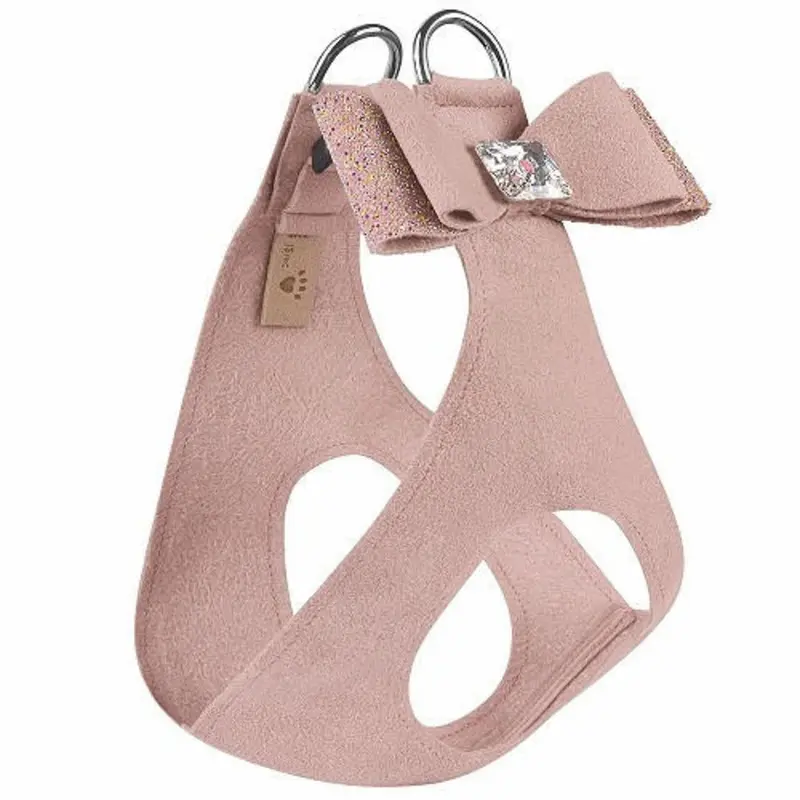 Rosewood Aurora Borealis Crystal Stellar Big Bow Dog Step In Harness
