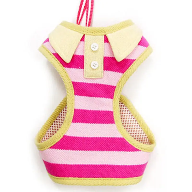 EasyGO Pink Polo Dog Harness XXS