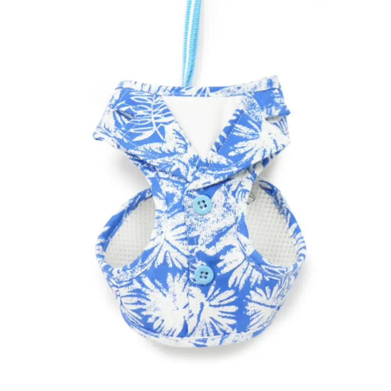 EasyGO Blue Hawaii Dog Harness XXS