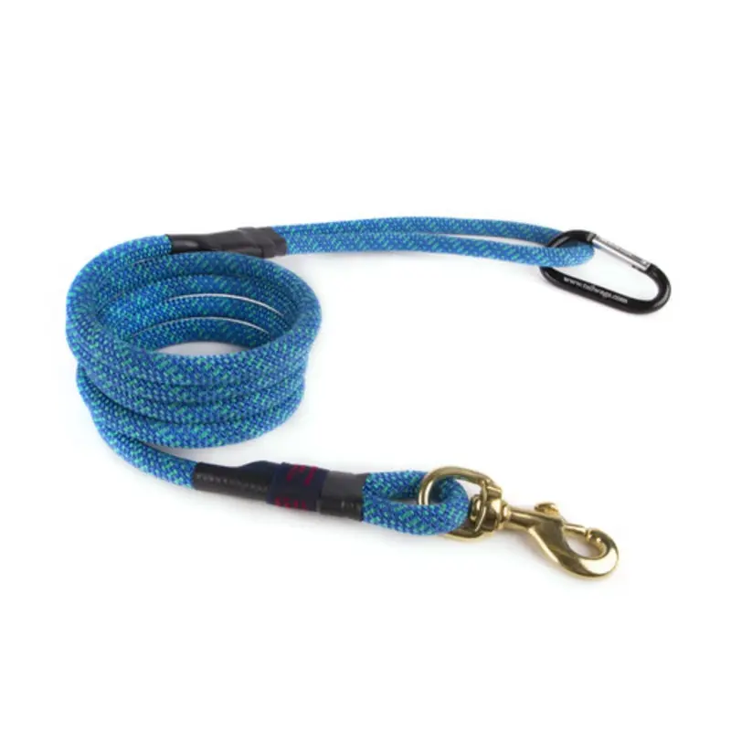 Mountain Rope Leash - Royal Blue 6 ft - 72" x 1/2"