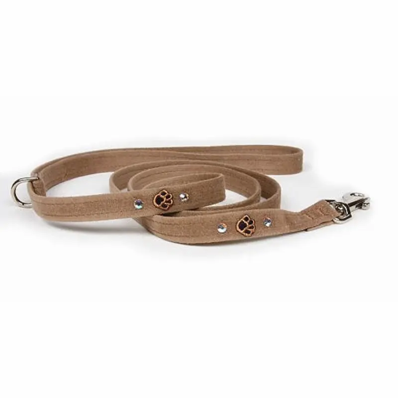 Embroidered Paws Leash - Susan Lanci Design