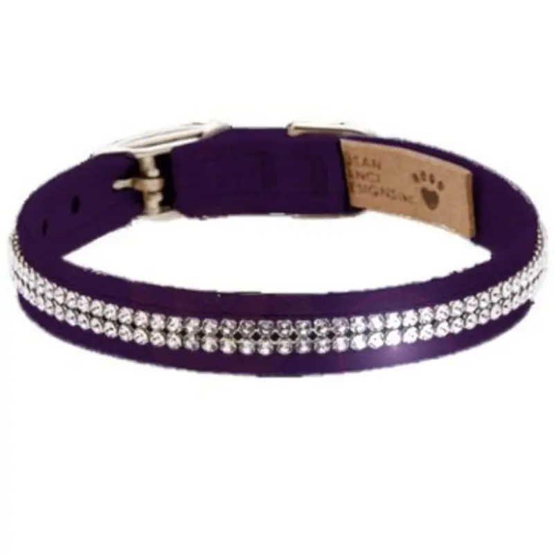 Giltmore 2 Row Collars - Ameythyst Teacup   5 -6.5" neck