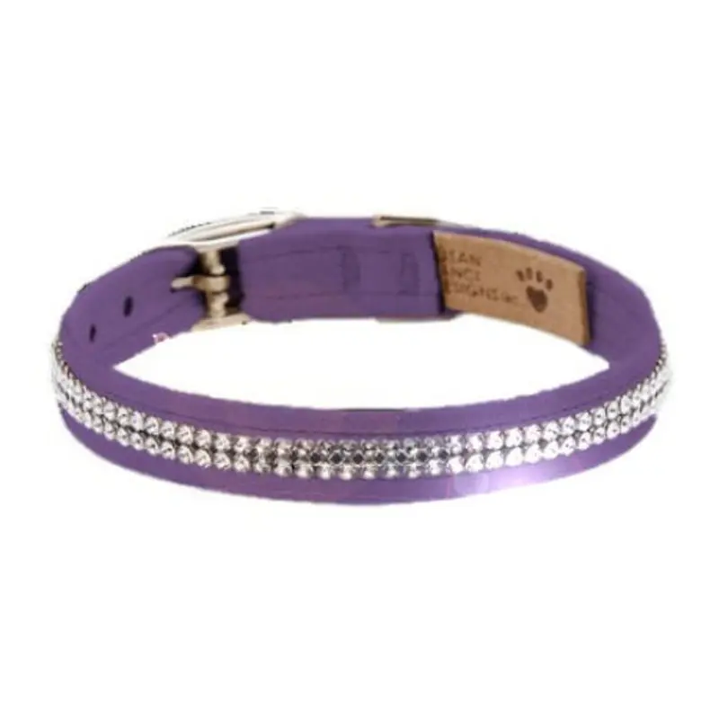 Giltmore 2 Row Collars - Ultraviolet Teacup   5 -6.5" neck