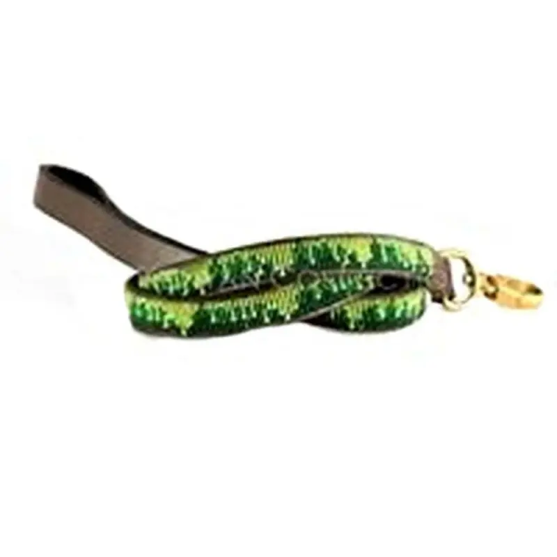 Rainforest African Beaded Dog Leash Yes Please, 4 ft x 1/2