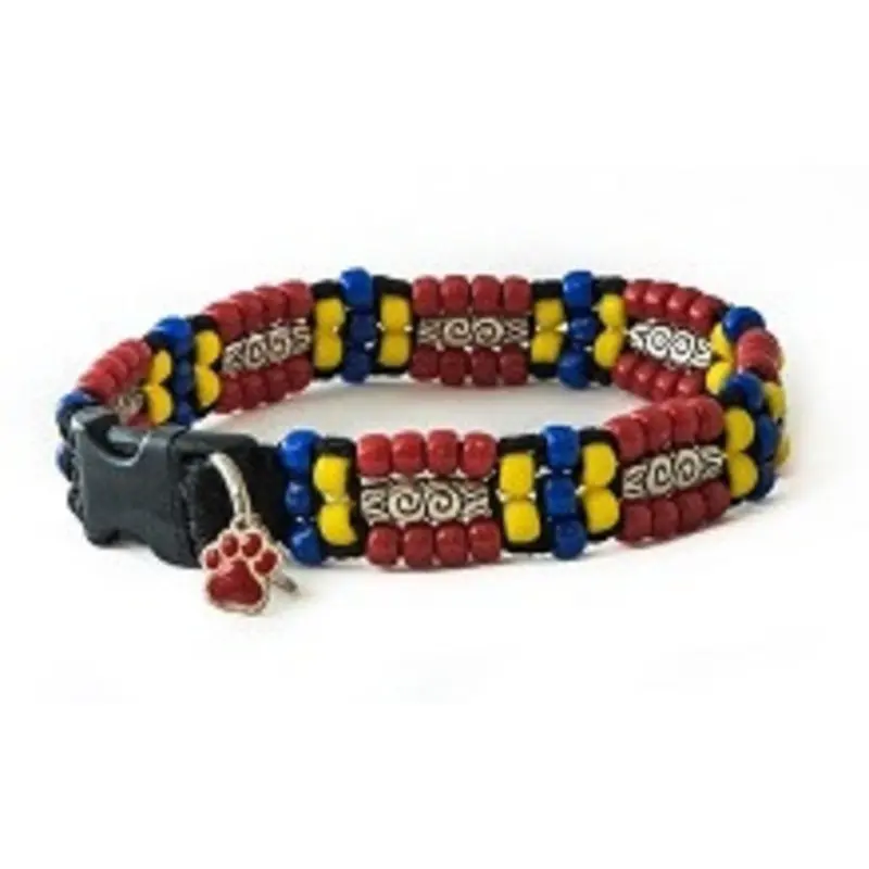 Southwest Beaded Dog Collar Buckle