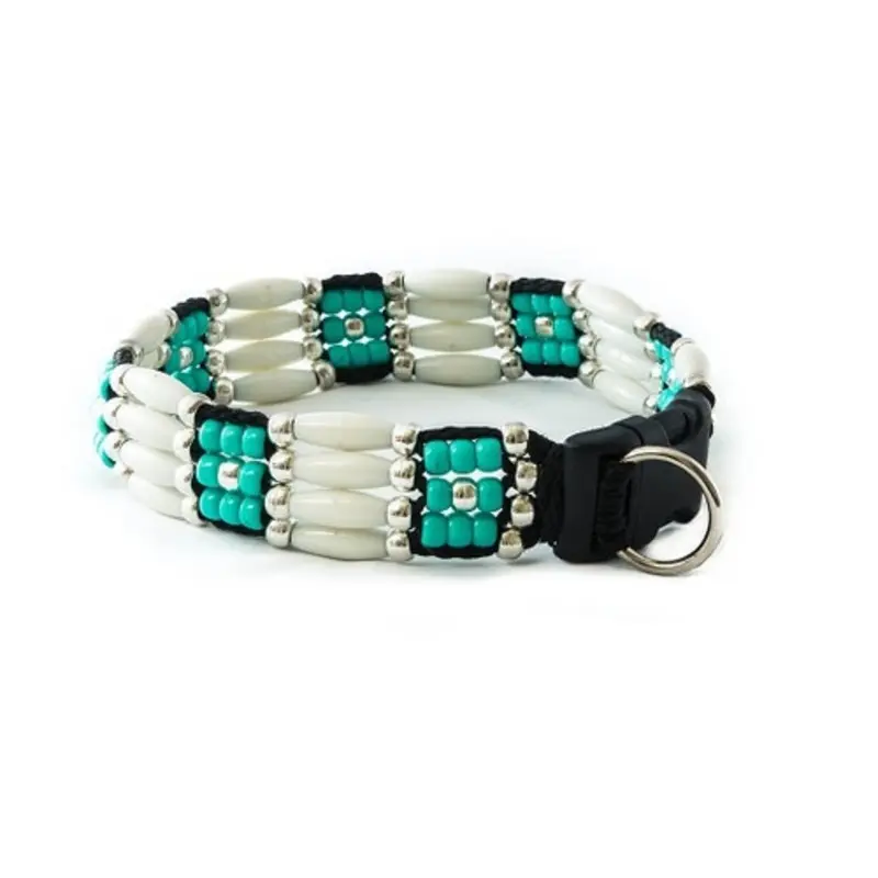 Southwestern Beaded Navajo Dog Collar Buckle