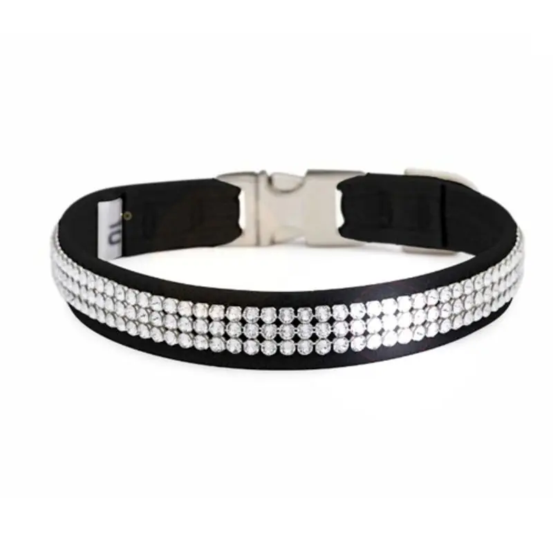 3 Row Giltmore Perfect Fit Pet Dog Collar - Over 40 Colors