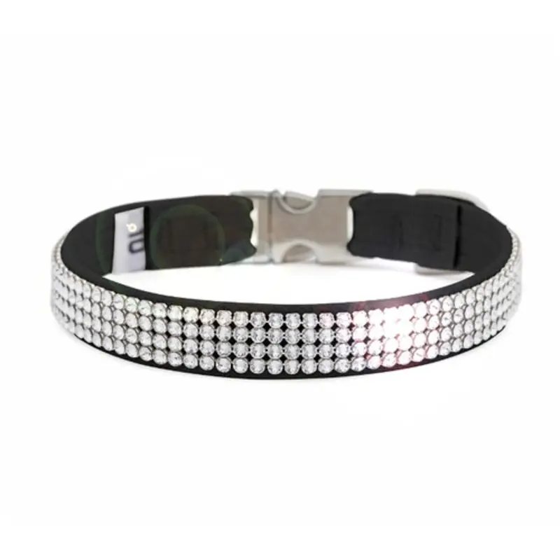 4 Row Giltmore Perfect Fit Pet Dog Collar - Over 40 Colors