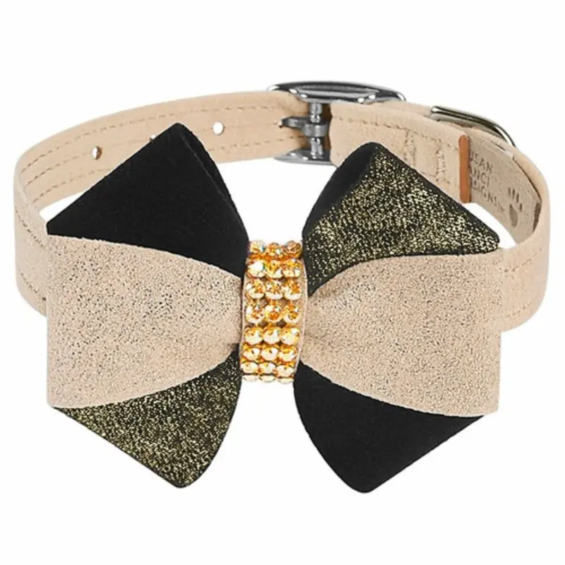 Glitzerati Pinwheel Dog Collar Teacup   5 -6.5" neck