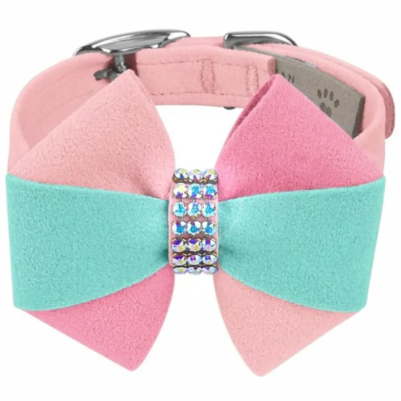 Pinwheel Cotton Candy Dog Collar Teacup   5 -6.5" neck
