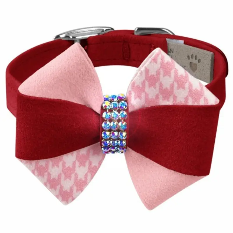 Pinwheel Strawberry Milkshake Dog Collar Teacup   5 -6.5" neck
