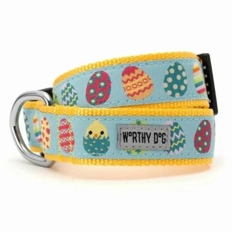 Easter Eggs Pet Dog & Cat Collar & Optional Lead