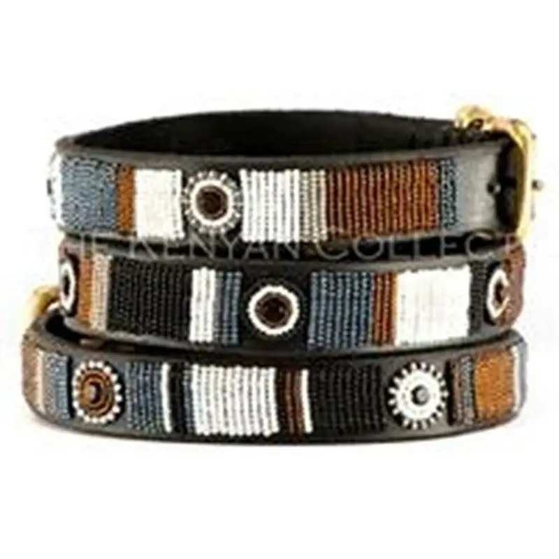 Oryx African Beaded Collar & Leash Collection