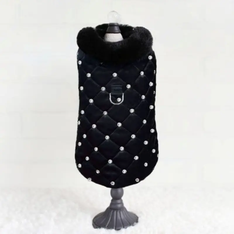 Glamour Baby Dog Coat - Cavier Small