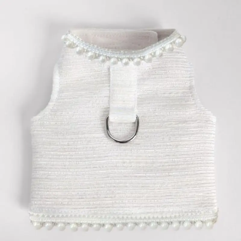 Isabella Dog Harness - Ivory Small