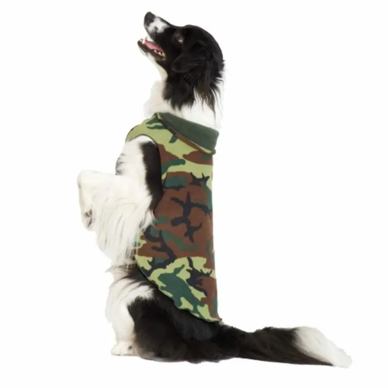 Gold Paw Stretch Fleece - Camo