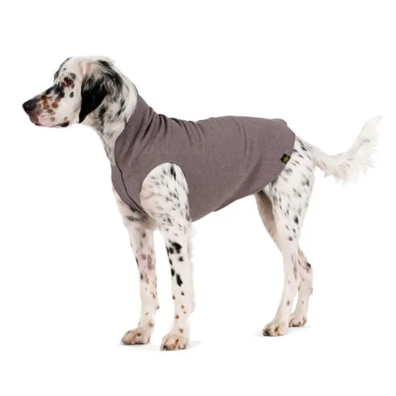 Gold Paw Stretch Fleece - Charcoal