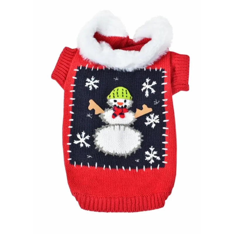 Up To Snow Good Dog Sweater Small