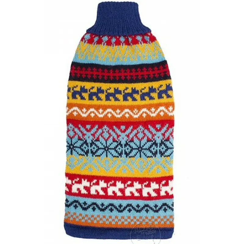 Alpaca Dog Sweater - Joyful Life Large, LAST ONE
