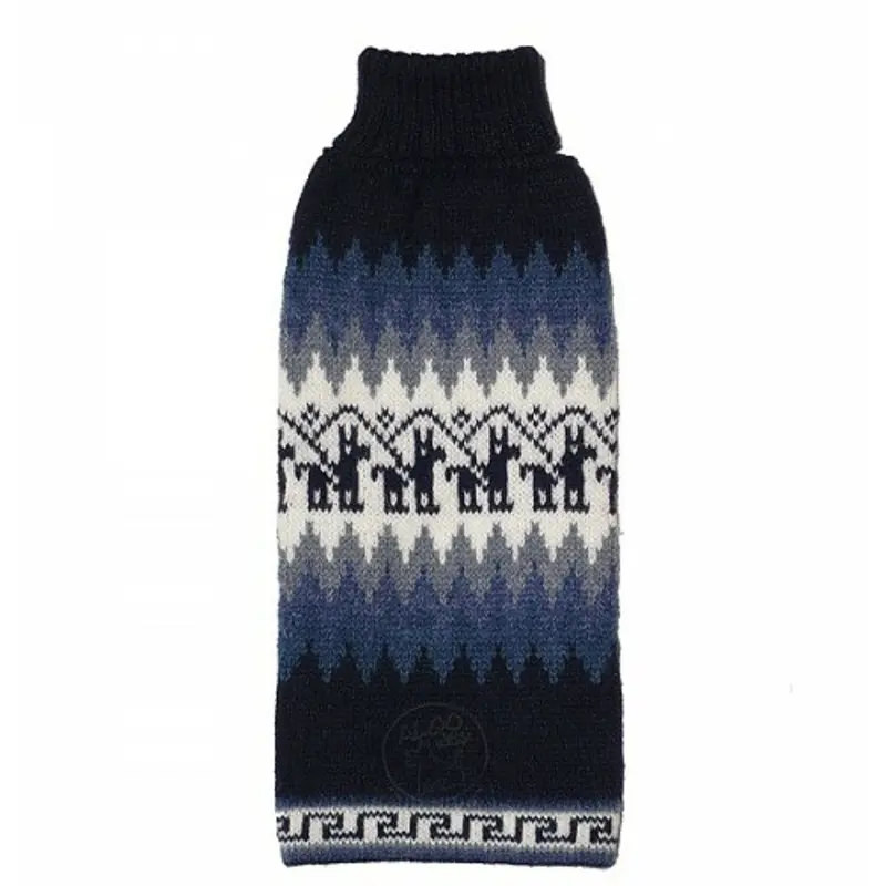 Alpaca Dog Sweater - Llama Land Large, LAST ONE