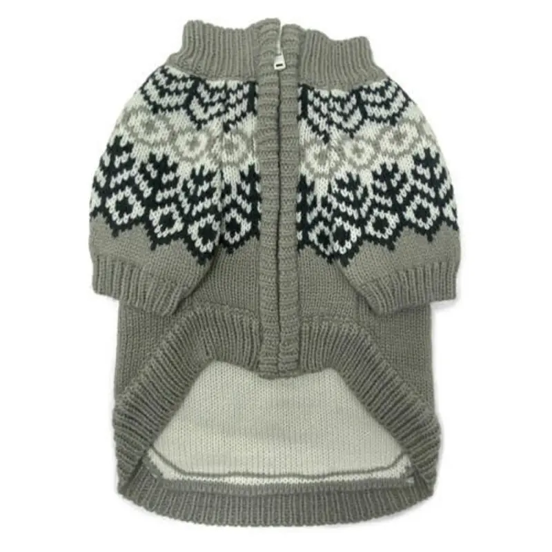 Icelandic Pattern Dog Sweater
