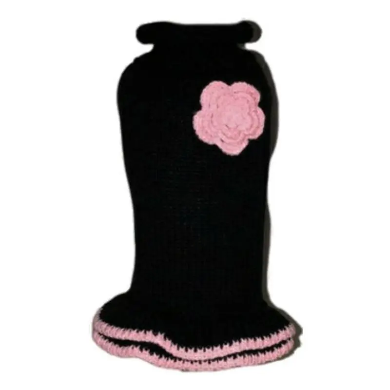 LiL Black Dog Sweater Dress 6