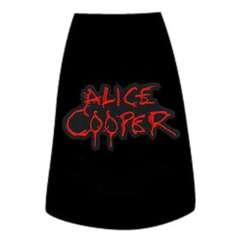 Alice Cooper Red Logo Dog Tees Non-Return/Exchangeable