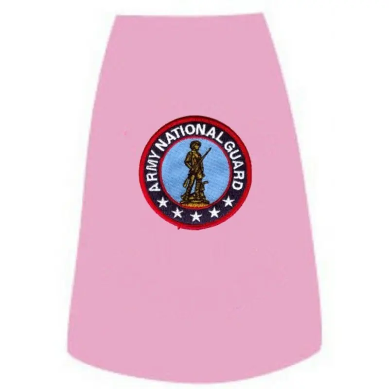 Army National Guard Patch Style Dog Tank Non-Return/Exchangeable