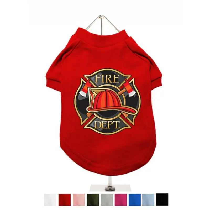 Fire Department Dog T-Shirt XXS
