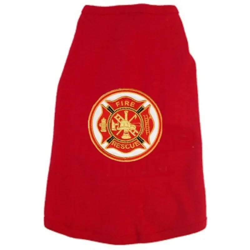 Fireman Seal Fire & Rescue Dog Tees Non-Return/Exchangeable