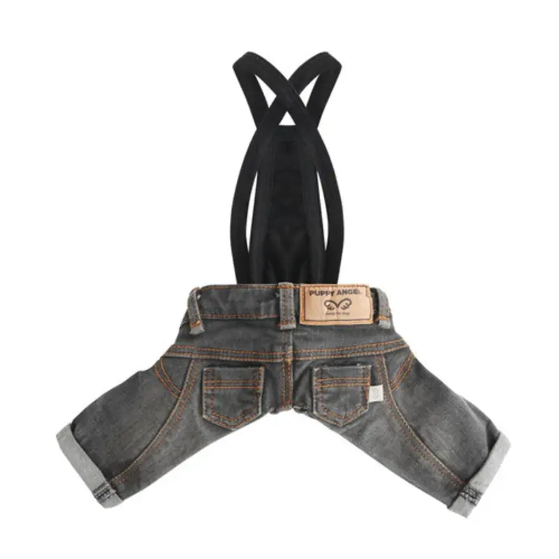 Puppy Angel Geolgine HQ Washed Denim Pants - Gray M