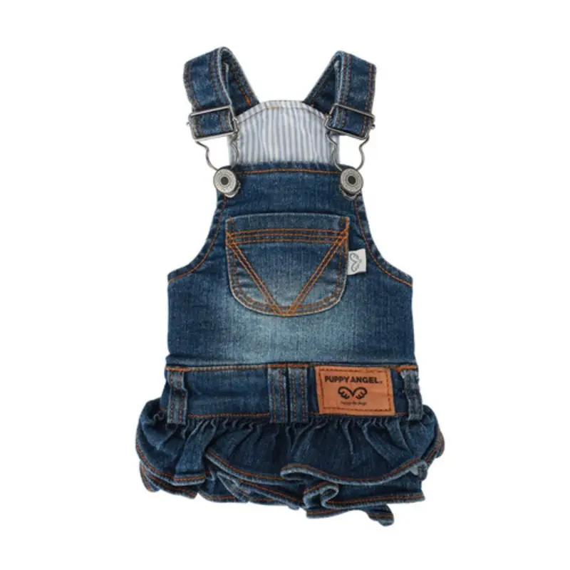 Puppy Angel Ohkio Denim Suspenders cancan skirt - Blue S