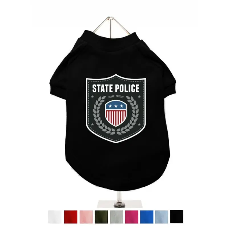 State Police Dog T-Shirt XXS