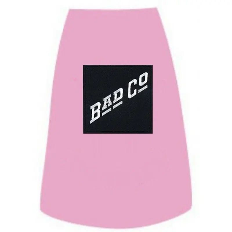 The Band Bad Company Logo Dog Tees Non-Return/Exchangeable