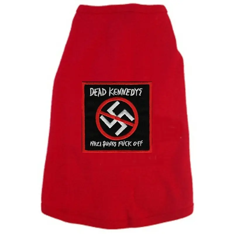 The Band Dead Kennedys Nazi Punks Dog Tees Non-Return/Exchangeable