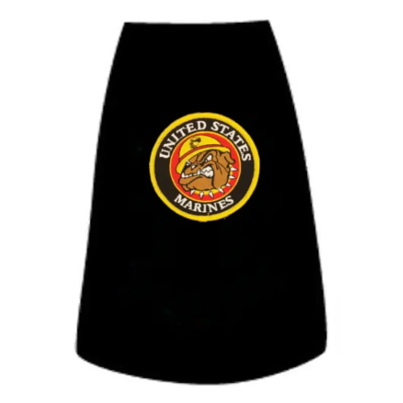 US Marines Bulldog Patch Style Dog Tank T-shirt Non-Return/Exchangeable