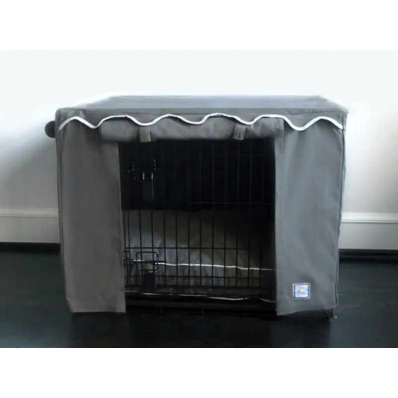 Crate Cover - Slate Grey & Optional Bed