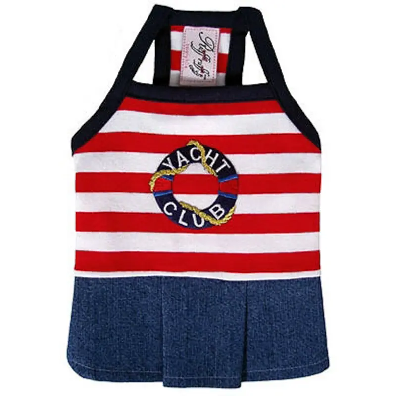 Yacht Club Dog Dress by Ruff Ruff Couture XXS