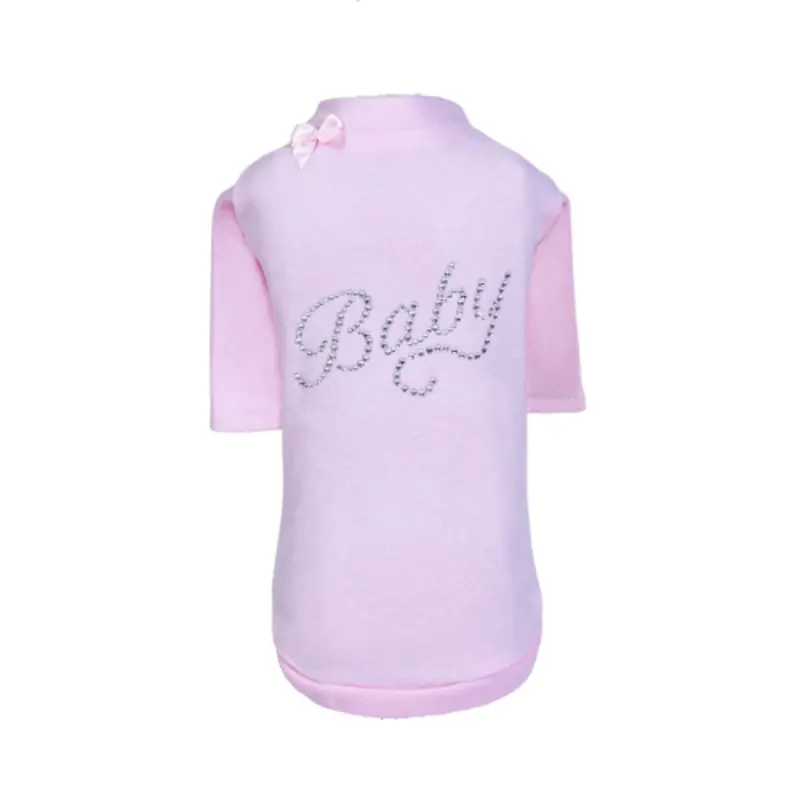 Baby Dog Tee - Pink XXS