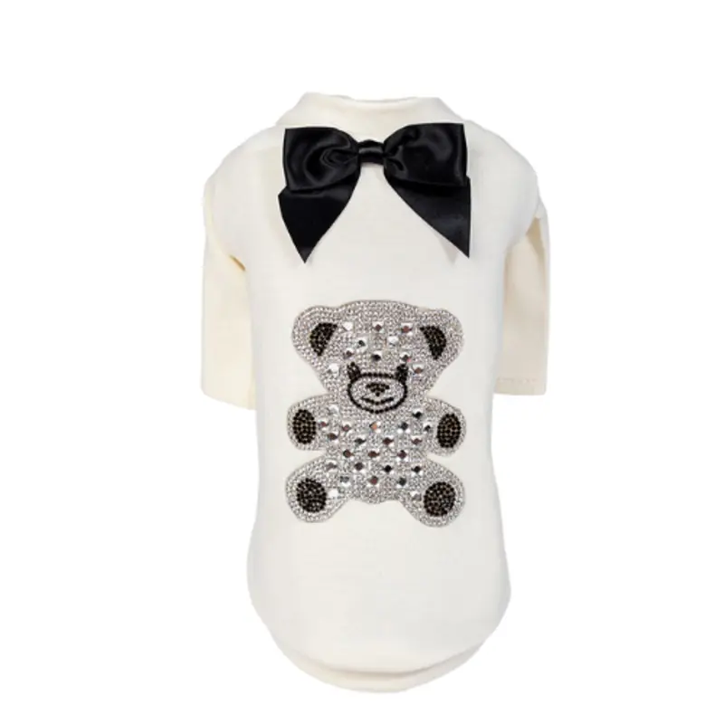 Teddy Bow Dog Tee XXS