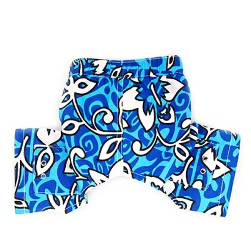 Blue Malibu Dog Swim Trunk or Board Shorts XXS