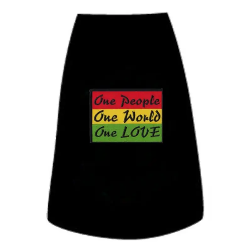 Bob Marley One People One World One Love Dog Tees Non-Return/Exchangeable