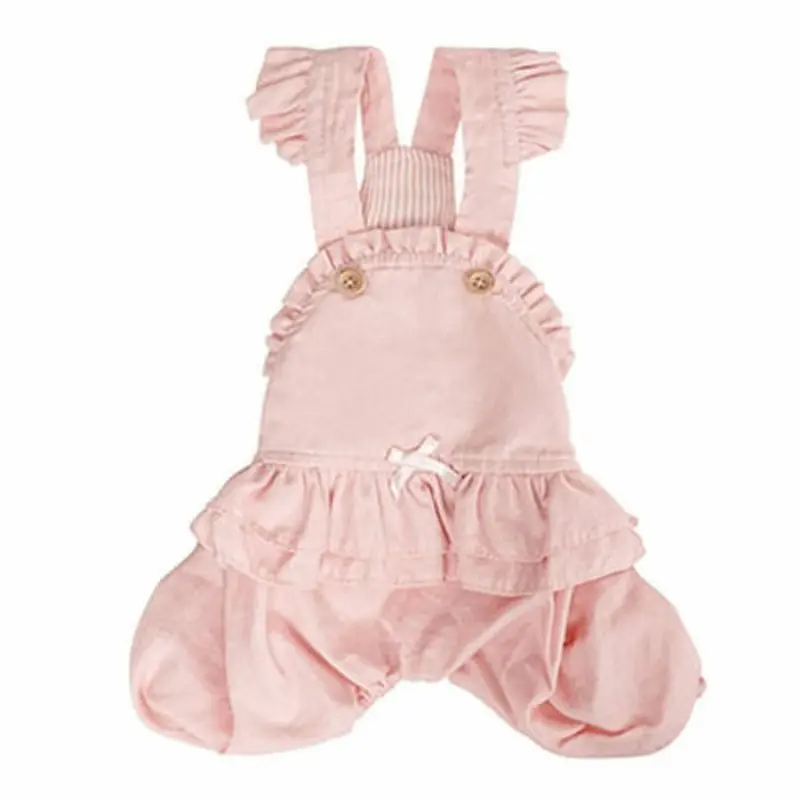 Puppy Angel Carina Volume Dog Pant Overall - Pink S