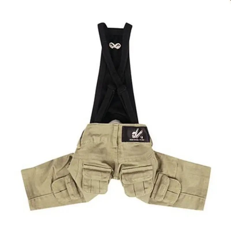 Puppy Angel Dog Cargo Pants - Khaki S