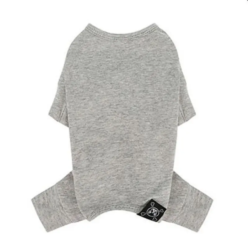 Puppy Angel Mac Daily Dog Coverall / Pajama - Gray XS