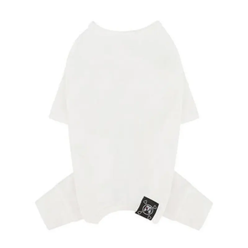 Puppy Angel Mac Daily Dog Coverall / Pajama - White XS