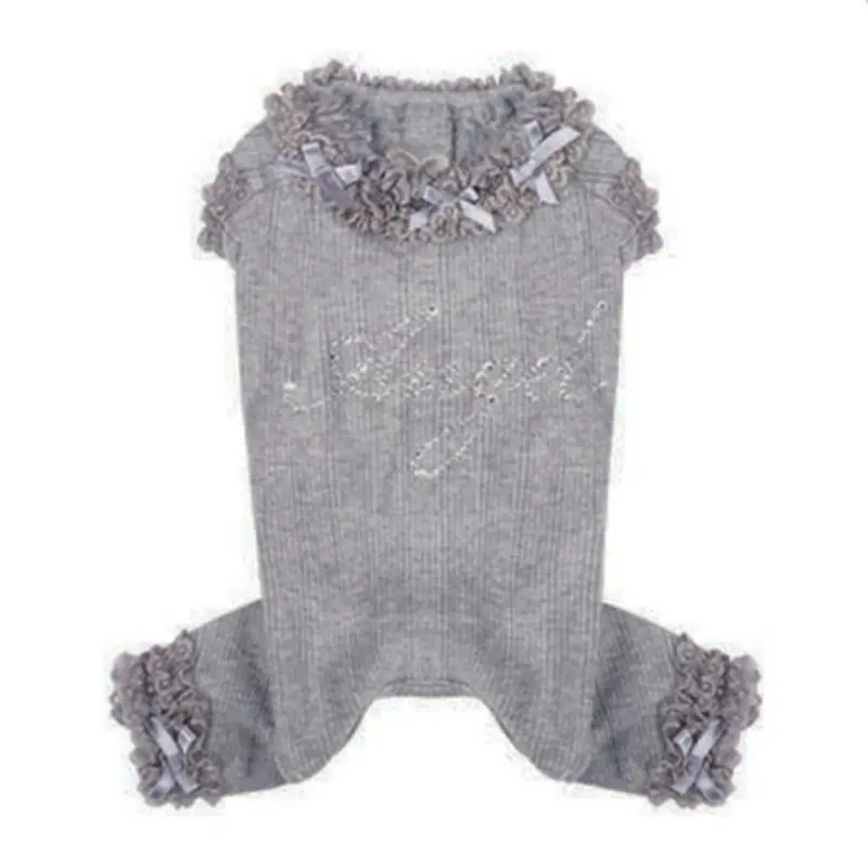 Puppy Angel Sweetie Bebe Angels / Pajama - Heather Gray S